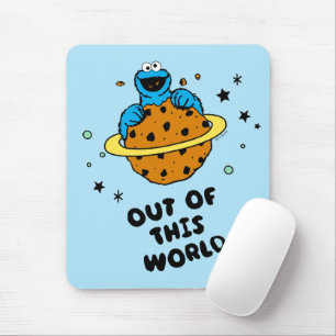 Mousepad Monstro de cookies   Fora deste mundo