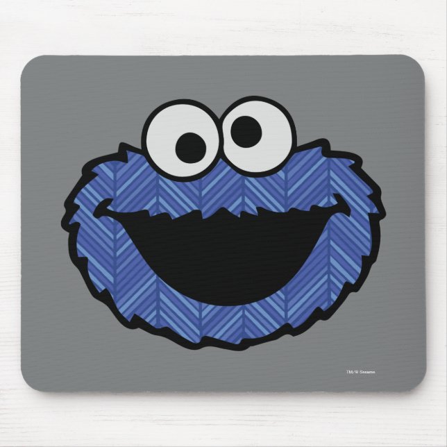 Mousepad Monstro de cookies | Retorno de anos 80 (Frente)