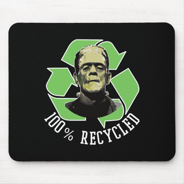 Mousepad Monstro de Frankenstein - 100% Reciclado S Funny H (Frente)