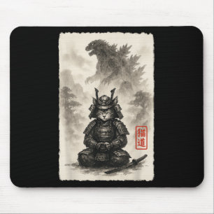 Mousepad Monstro de Gatos de Anime Kaiju, Raiva e Gatinho C