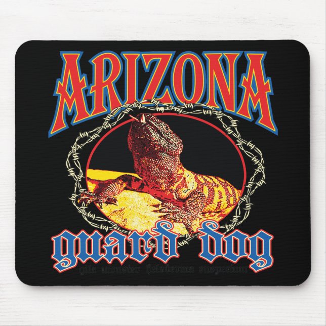 Mousepad Monstro de Gila do Arizona (Frente)