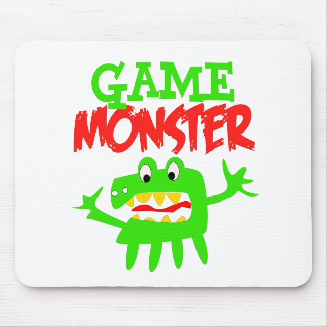 Mousepad Monstro do jogo (Frente)