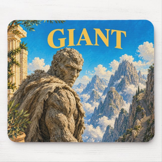 Mousepad Monstro Fantástico Gigante Gótico (Frente)
