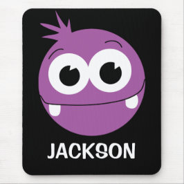 Mousepad monstro personalizado para crianças