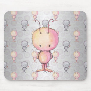 Mousepad Monstros Fofos e Felpudos
