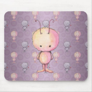 Mousepad Monstros Fofos e Peludos