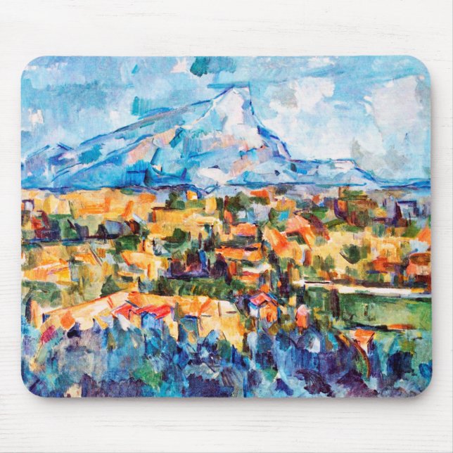 Mousepad Mont Sainte-Victoire, Paul Cezanne (Frente)