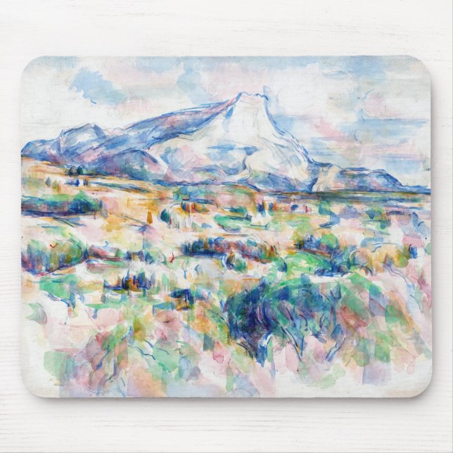 Mousepad Mont Sainte-Victoire, Paul Cezanne (Frente)