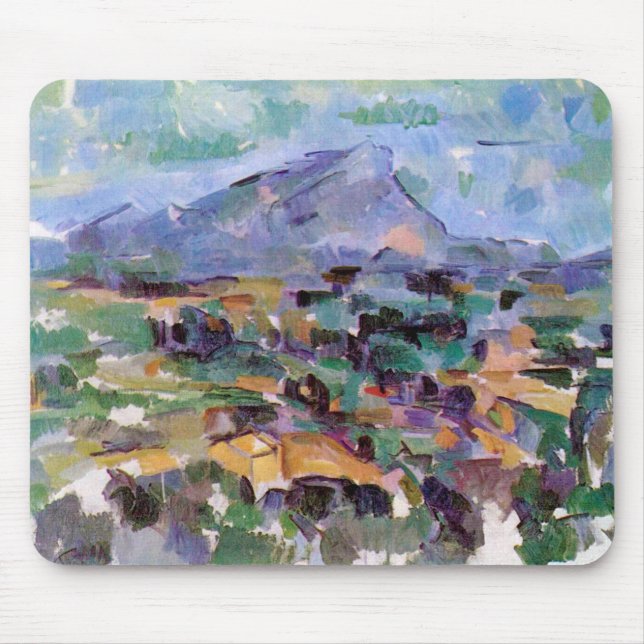 Mousepad Mont Sainte-Victoire, Paul Cezanne (Frente)