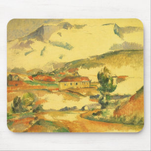 Mousepad Mont Sainte Victoire por Paul Cezanne, Arte Antiga