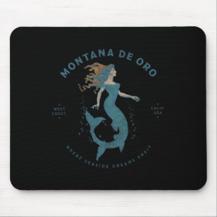 Mousepad Montana De Oro State Park Los Osos Retro Vintage M