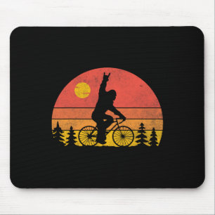 Mousepad Montanha Bigfoot Bicicleta Engraçada Mtb Ciclismo
