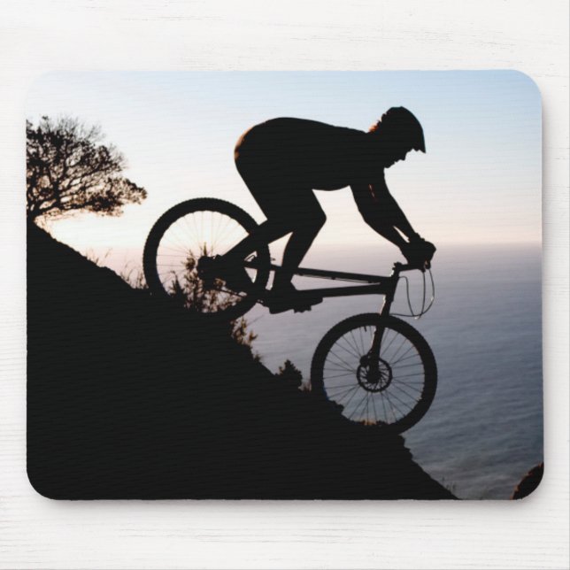 Mousepad Montanha Bike Rider. Lions Head, Cidade do Cabo (Frente)