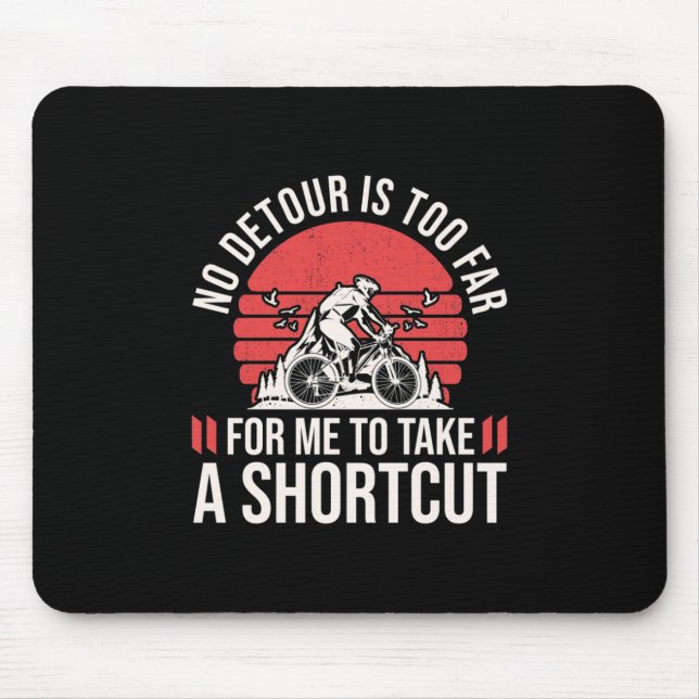 Mousepad Montanha Biker Para Eu Pegar Um Atalho (Frente)