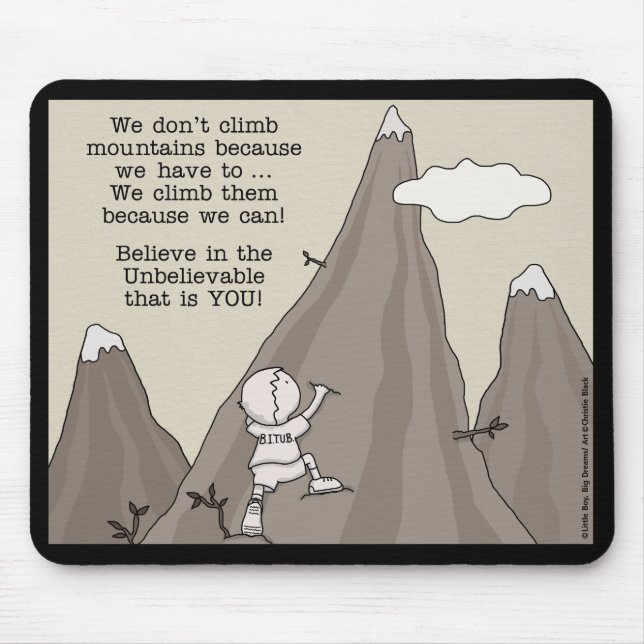 Mousepad Montanha Clima (Frente)