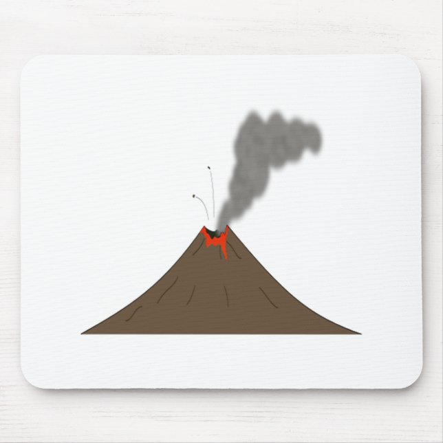 Mousepad Montanha do vulcão (Frente)