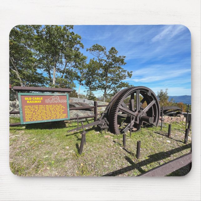 Mousepad Montanha Prospectiva no Lago George New York (Frente)