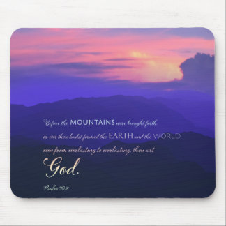 Mousepad Montanha Rosa-Sol-Boca-Cristã