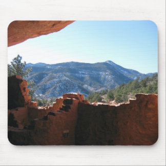 Mousepad Montanha Vista de Cliff Dwellings
