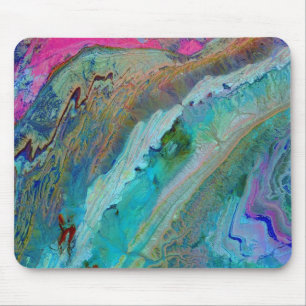 Mousepad Montanhas Anti-Atlas de Marrocos - satélite Terra