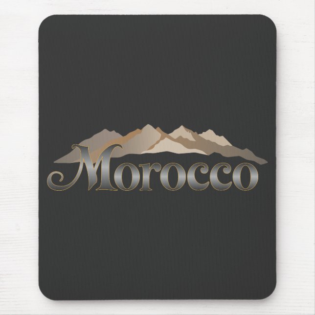 Mousepad Montanhas Atlas de Marrocos (Frente)