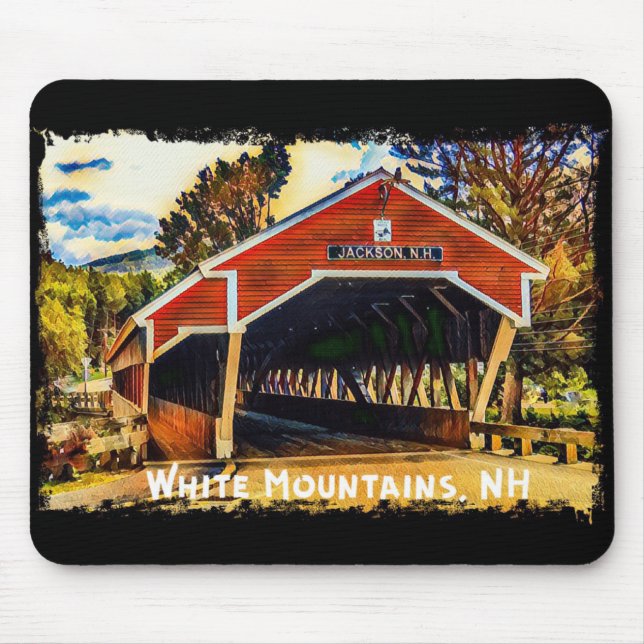 Mousepad Montanhas brancas, New Hampshire (Frente)
