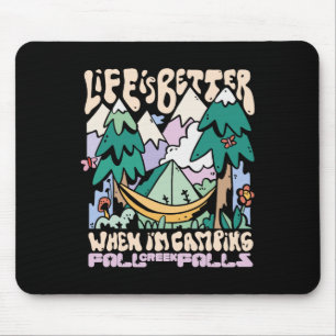 Mousepad Montanhas Caem Creek Falls Tennessee Acampando Wil