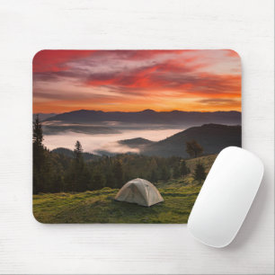 Mousepad Montanhas   Campanha Foggy Sunrise