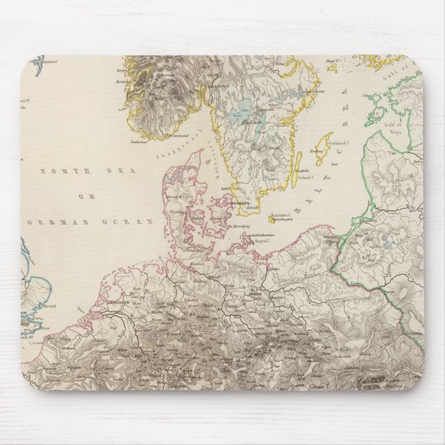 Mousepad Montanhas da Europa (Frente)