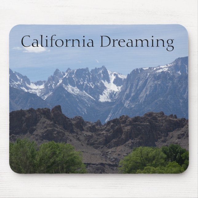 Mousepad Montanhas de Lone Pine (Frente)