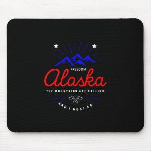 Mousepad Montanhas do Alasca estão chamando de "Preciso Esc