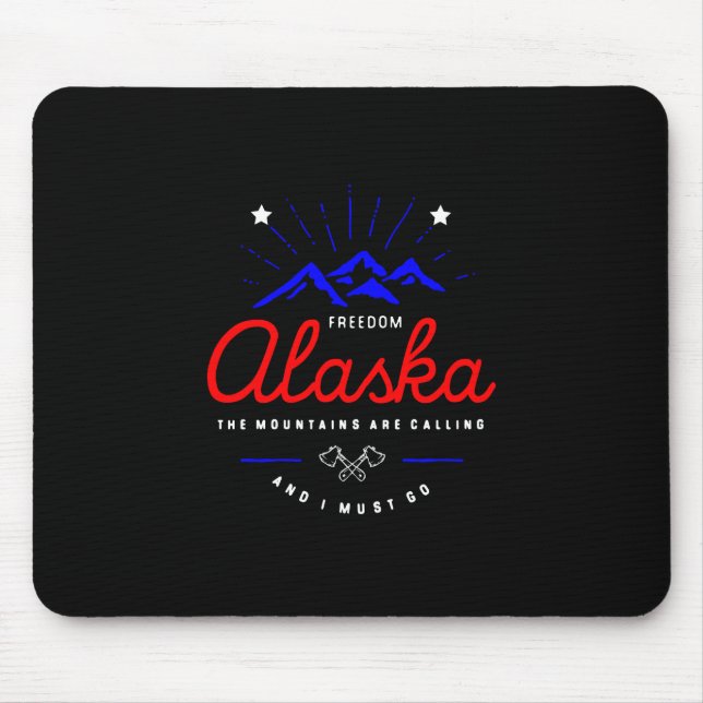 Mousepad Montanhas do Alasca estão chamando de "Preciso Esc (Frente)
