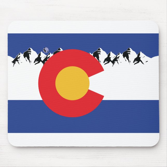 Mousepad Montanhas do Colorado (Frente)