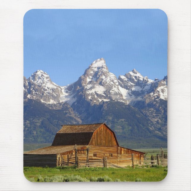 Mousepad Montanhas grandes de Teton (Frente)