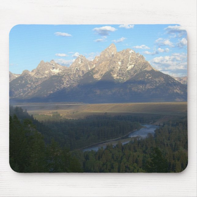 Mousepad Montanhas Jackson Hole (Grande Parque Nacional de  (Frente)