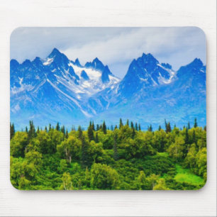 Mousepad Montanhas majestosas de Alaska