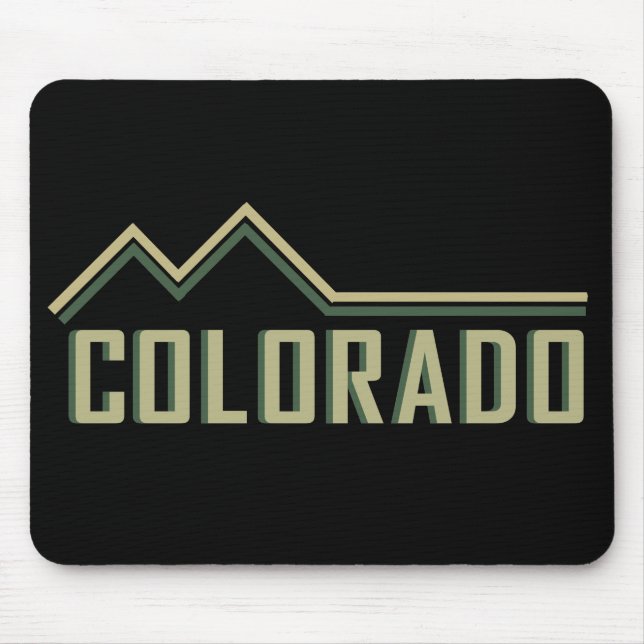Mousepad Montanhas Rocky Colorado (Frente)