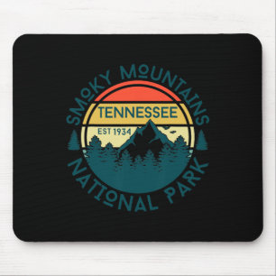 Mousepad Montanhas Smoky Tennessee Natureza Caminhada Ao Ar