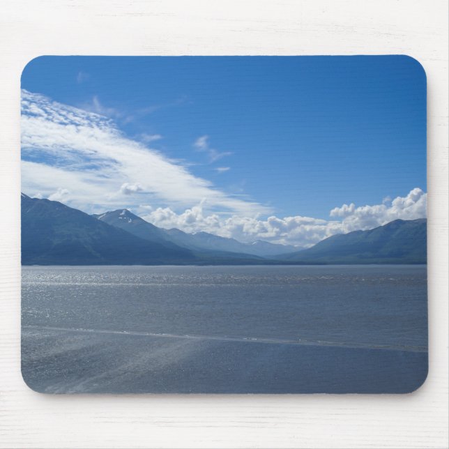 Mousepad Montanhas Uplifting do Alasca (Frente)