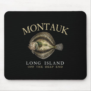 Mousepad Montauk Fora Do Lado Profundo Do Solo Que Pescaria