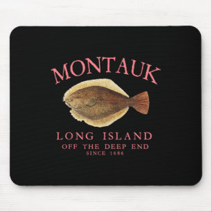 Mousepad Montauk Fora Do Pêssego De Pesca De Fluke De Extre