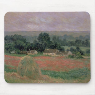 Mousepad Monte de feno de Claude Monet em Giverny, 1886