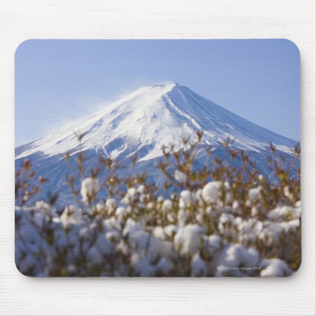 Mousepad Monte Fuji cobriu com a neve (Frente)