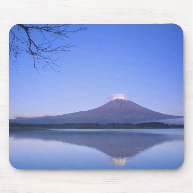 Mousepad Monte Fuji do Lago Motosu, Yamanashi, Japão (Frente)