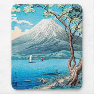 Mousepad Monte Fuji do lago Yamanaka por Hiroaki Takahashi