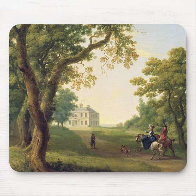 Mousepad Monte Kennedy, condado Wicklow, Ireland, 1785 (Frente)