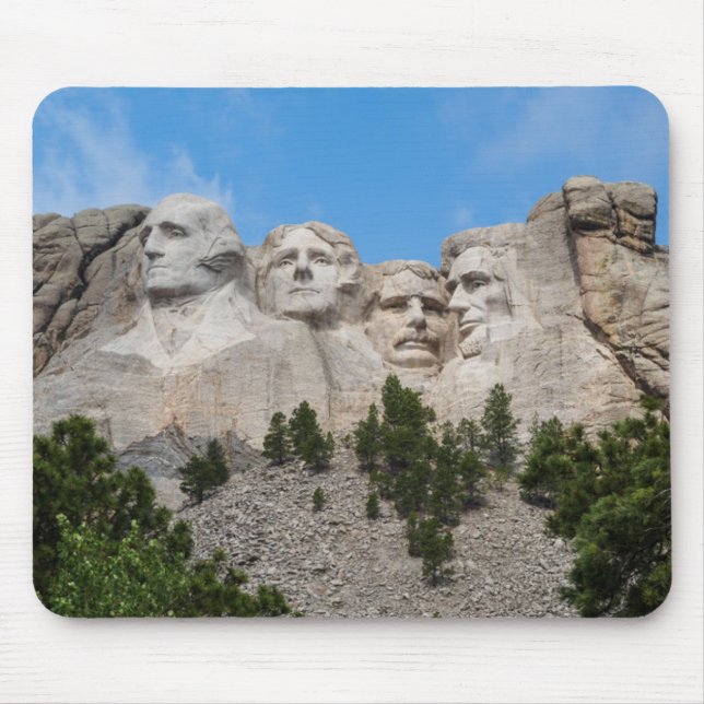 Mousepad Monte Rushmore no Primavera (Frente)