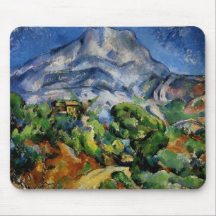 Mousepad Monte Sainte-Victoire acima da estrada de Tholonet