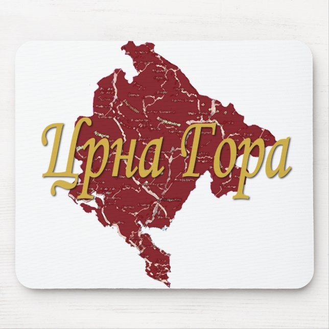 Mousepad Montenegro (Frente)