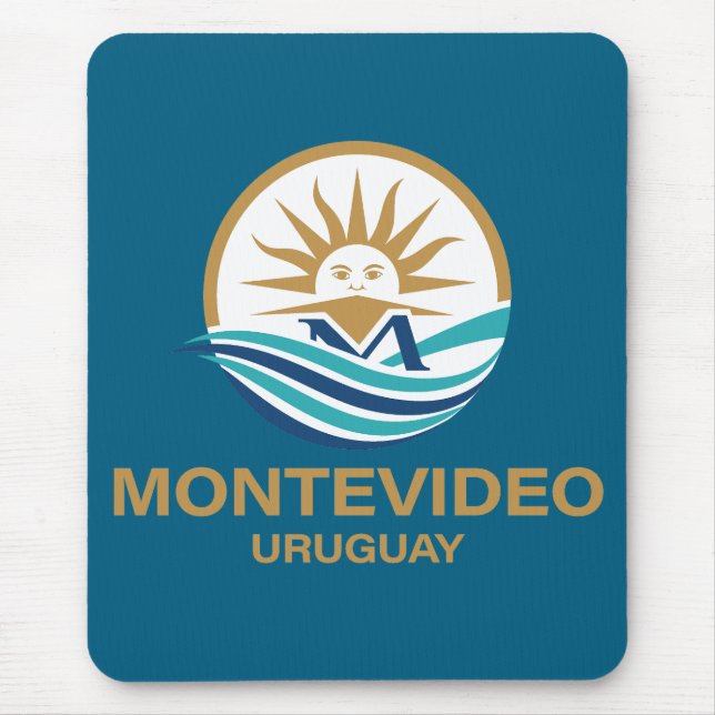 Mousepad Montevideo Uruguay South America (Frente)